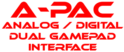 A-PAC analog gamepad interface