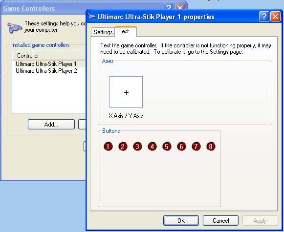 Painel de controle ultrastik